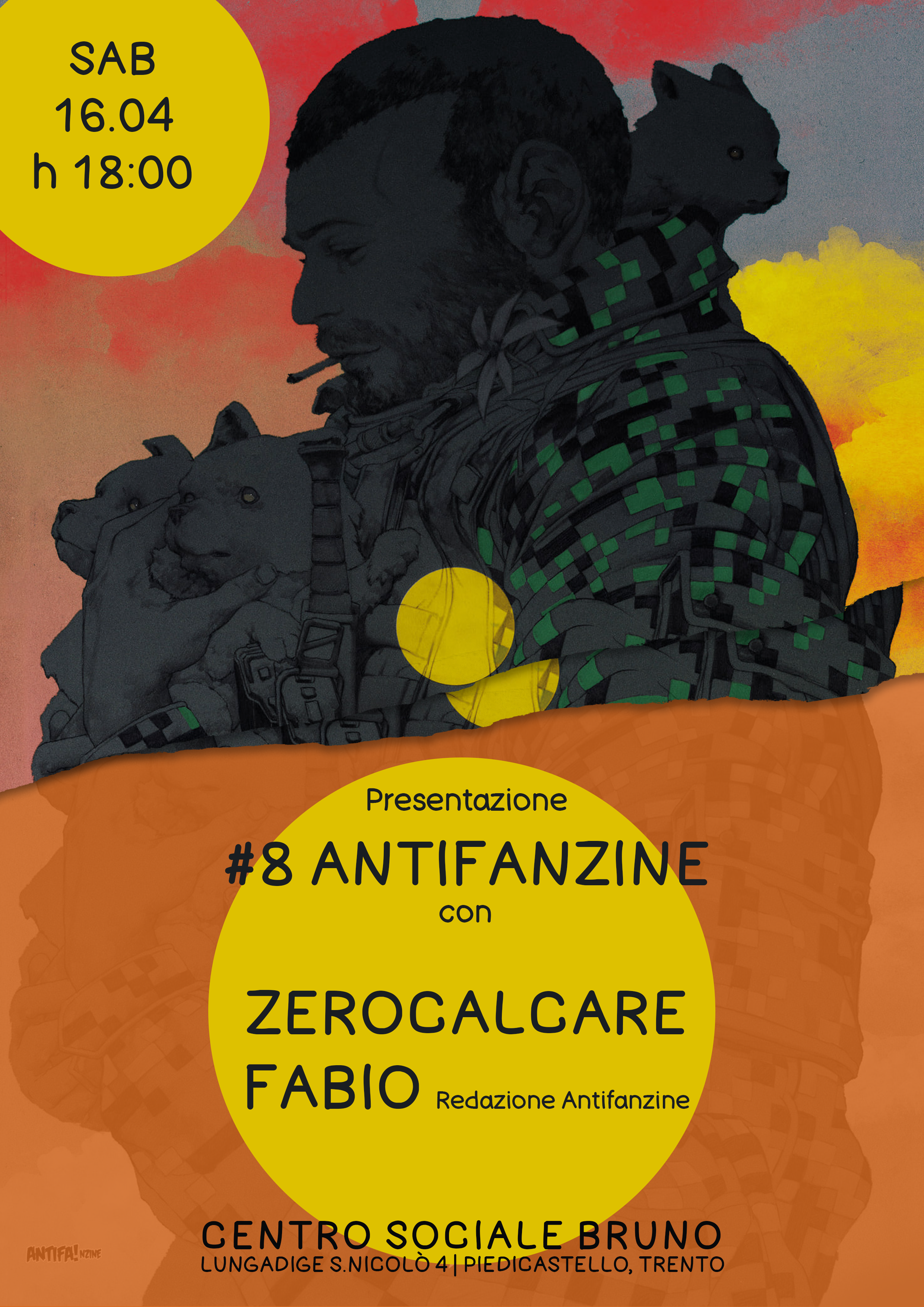 Presentazione #8 Antifa!nzine con Zerocalcare