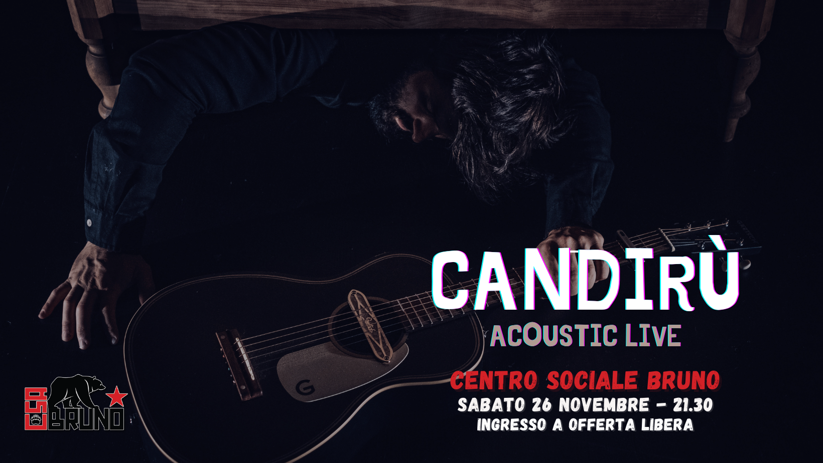 copertina evento live Candirù