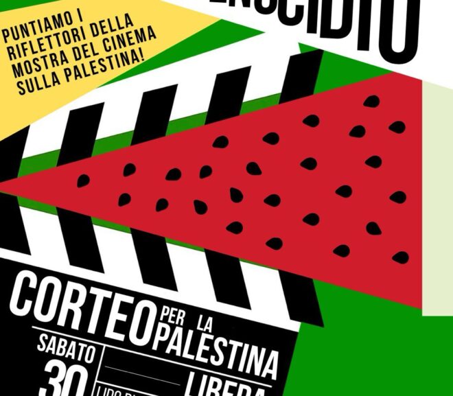 STOP AL GENOCIDIO: PALESTINA LIBERA!