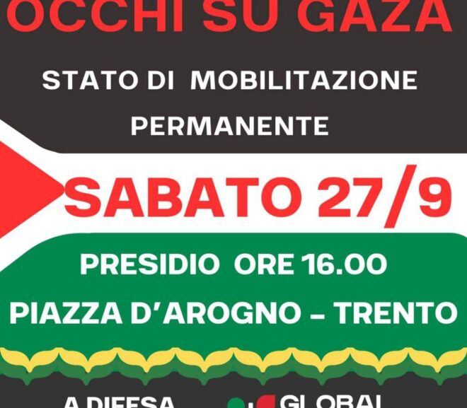 Tutti gli occhi su Gaza – Presidio